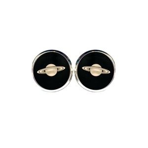 Saturn Earrings - Space, Planet
